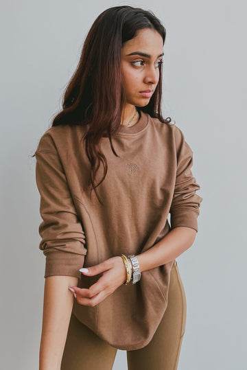 The Chill Jumper in Mountain Tan
