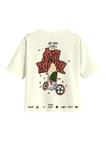 The Asap Rocky Cartoon art Drop Sleeved Tee for Men and Women