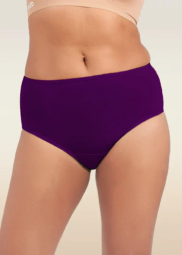 Violet Mid-waist Absorbent Underwear