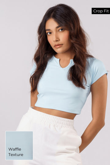 🧇 Baby Tee in Sky Blue