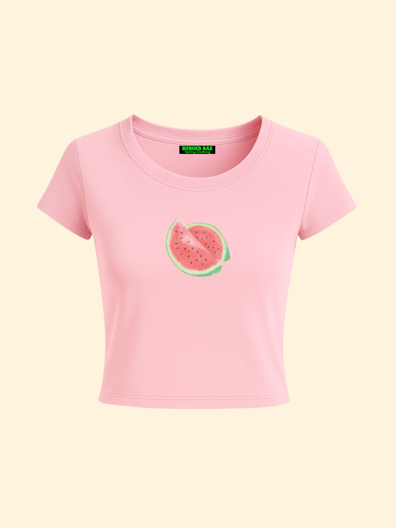 Watermelon it Girl Baby tee for Women