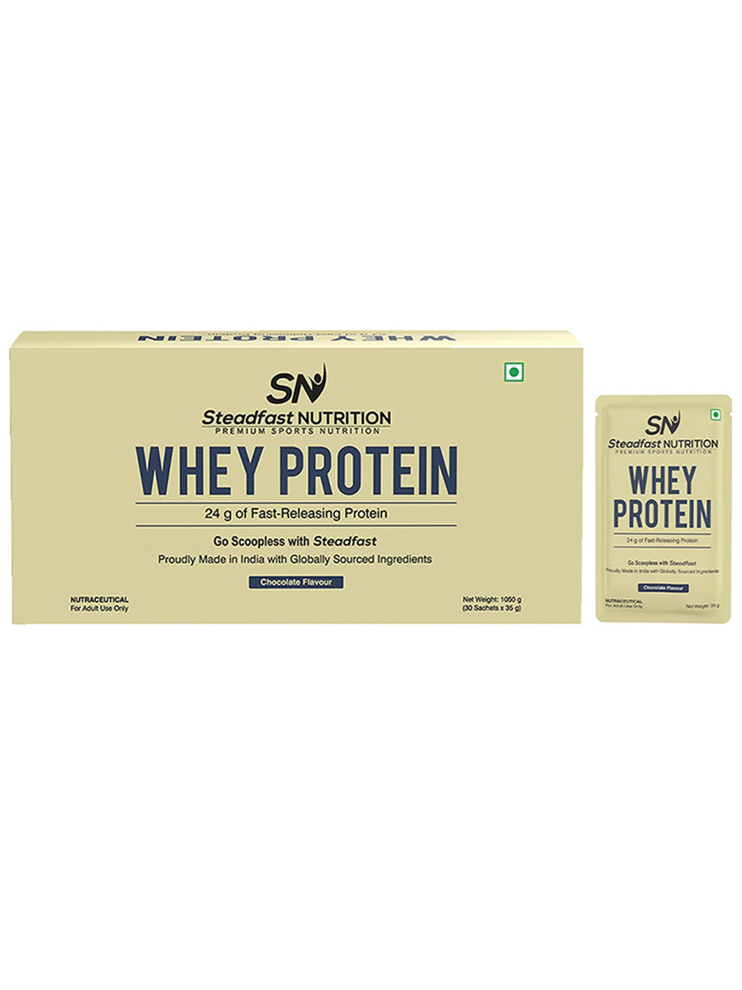 Whey Protein Fast Releasing Concentrate Recovery Chocolate 30 Sachets 1050g
