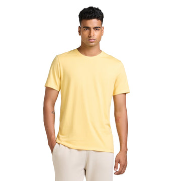 Mens Half Sleeve T-Shirt - Yellow